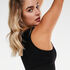 Sujetador deportivo HKMX The highneck nivel 2, Negro