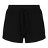 Short de punto Rib Essential, Negro
