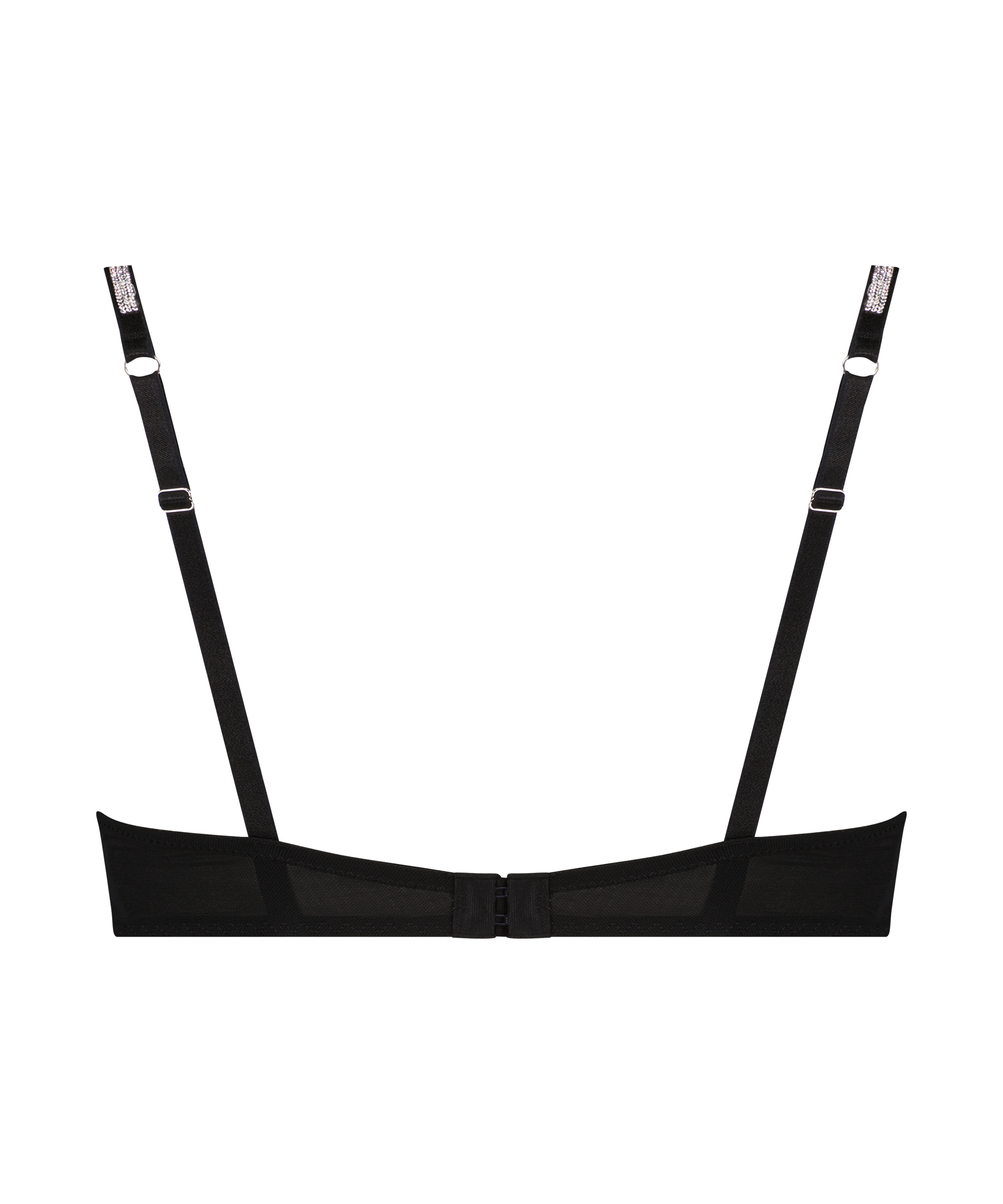 Sujetador con relleno y aros Beth, Negro, main