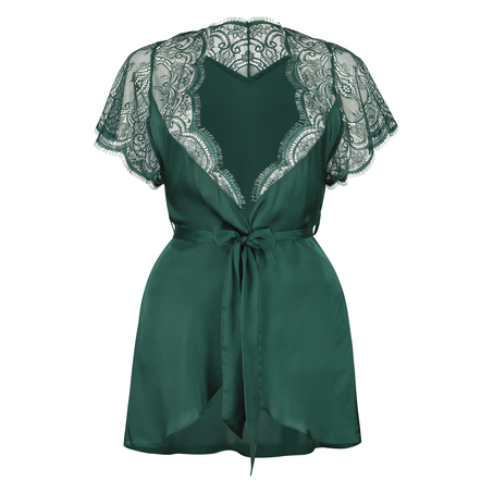 Kimono Cap Sleeve, Verde