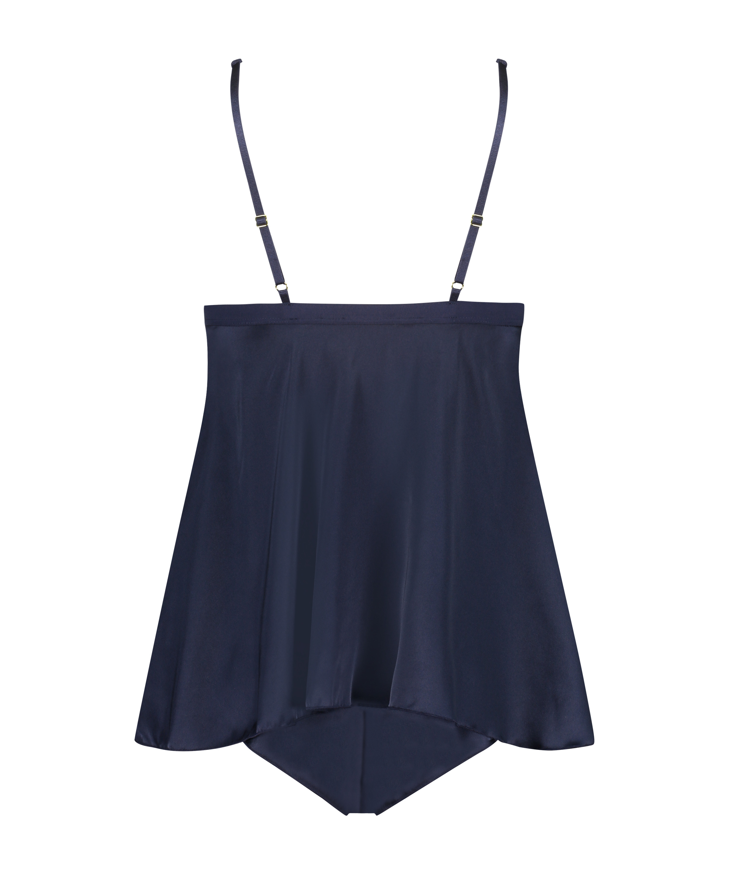 Babydoll Satin Mariah, Azul, main