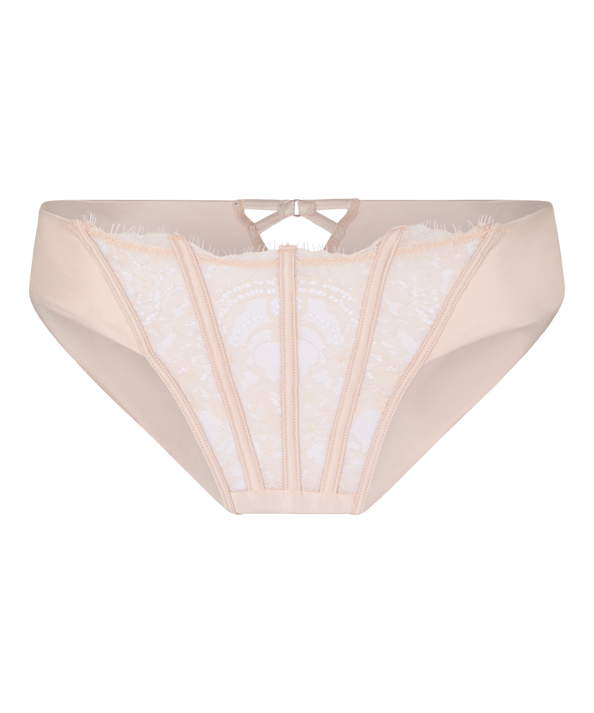 Brazilian de corte alto Sylvia, Beige Brazilian de corte alto Sylvia, Beige