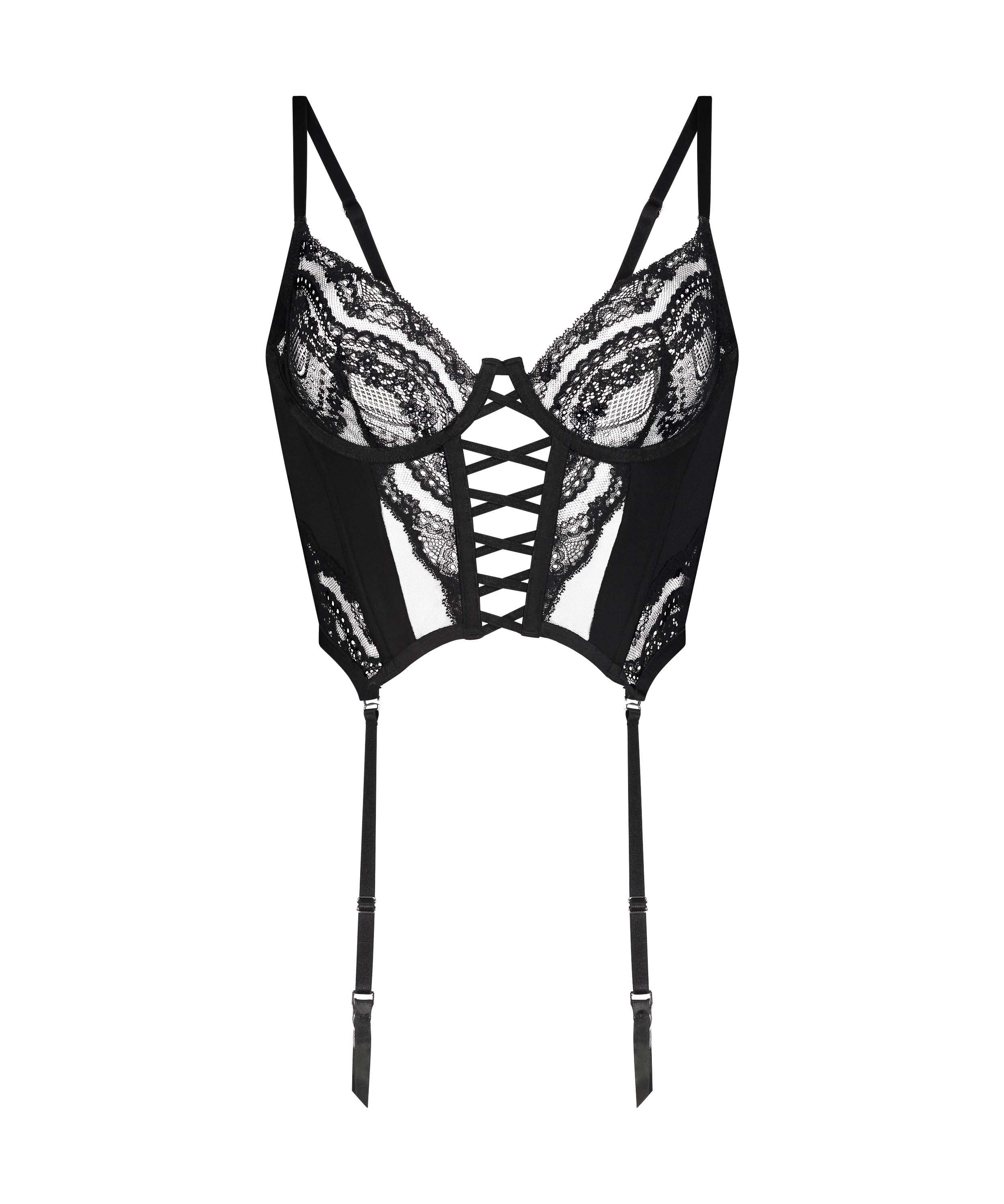 Bustier Selina, Negro, main