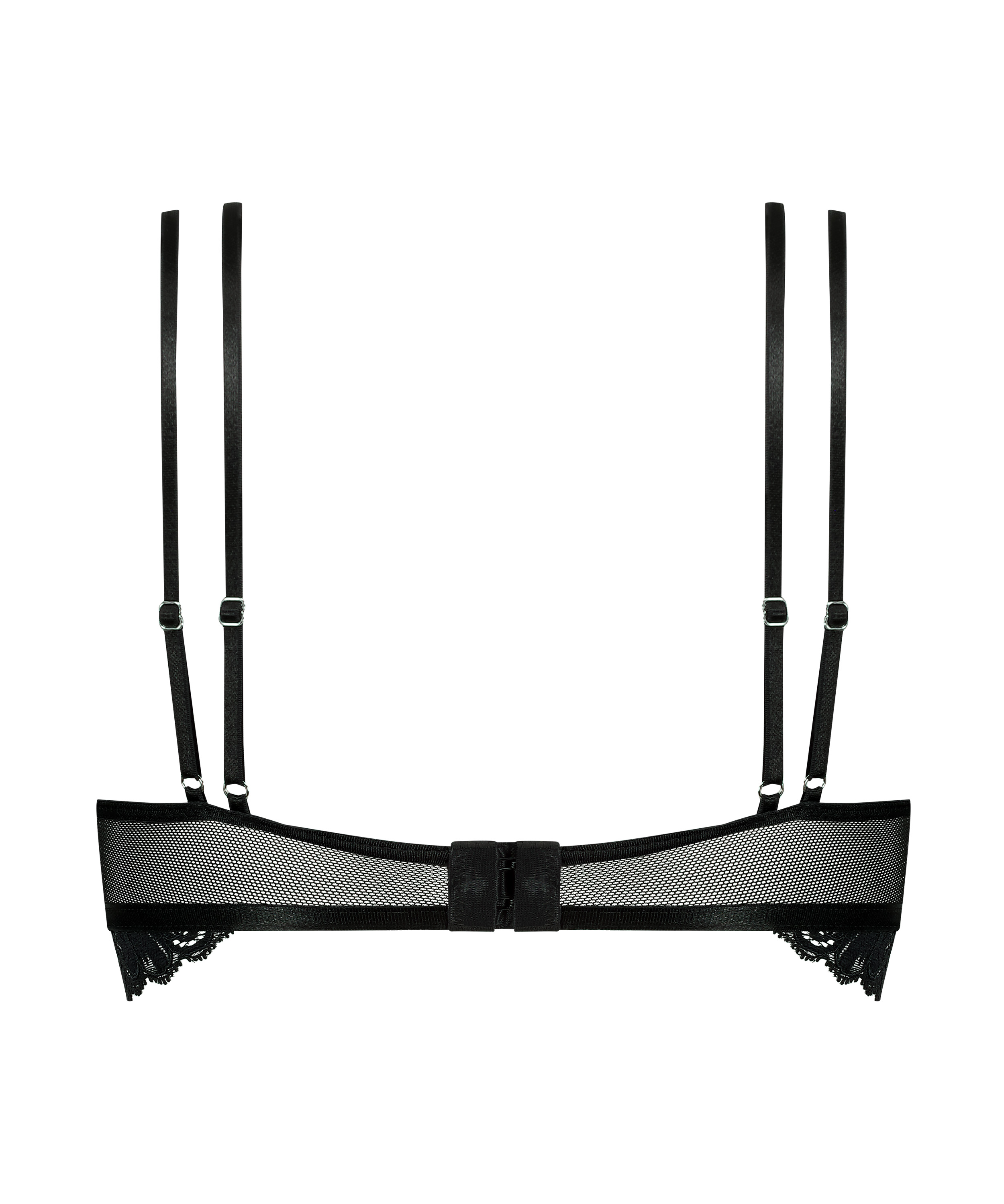 Bralette Lainey, Negro, main