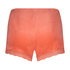 Pantalón corto de terciopelo y encaje, Naranja