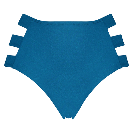 Braguita de bikini de corte alto Sunset Dream, Azul