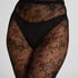Pantys Allover Lace, Negro