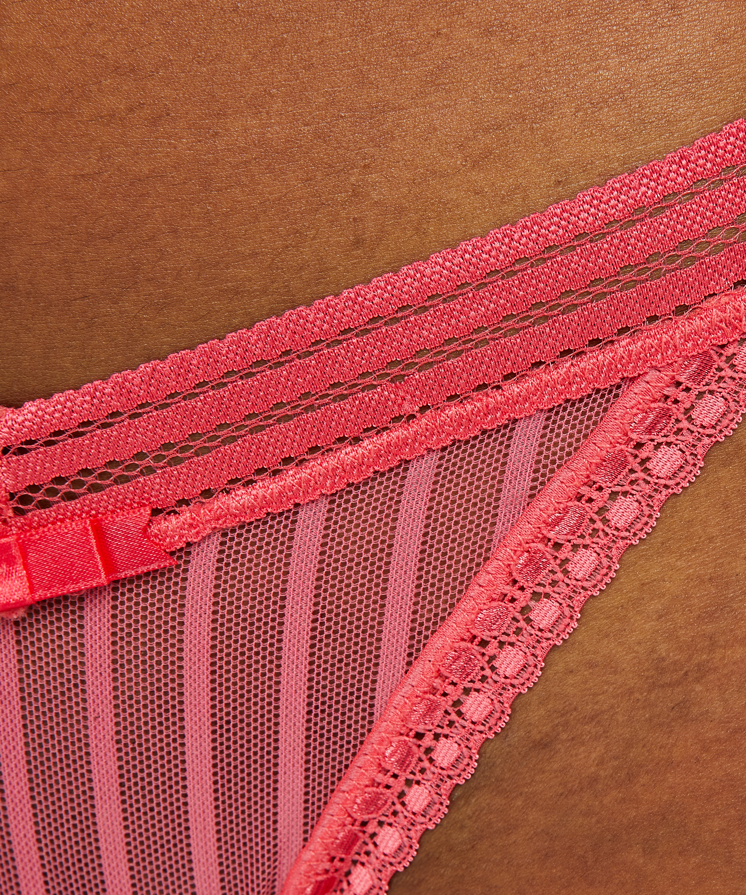 Tanga de corte bajo Kira, Rojo, main