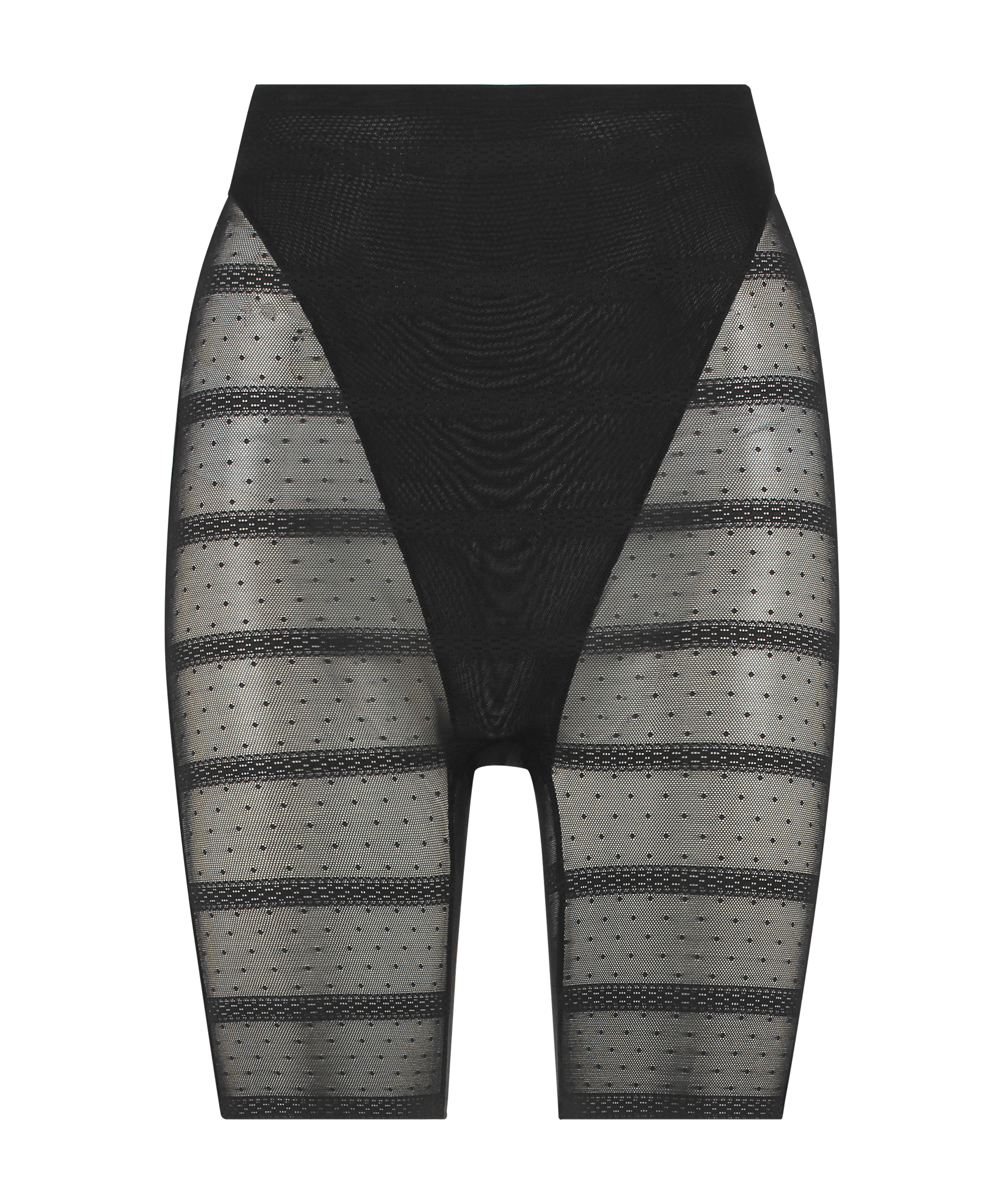 Pantalón pitillo de malla realzador reafirmante, Negro, main