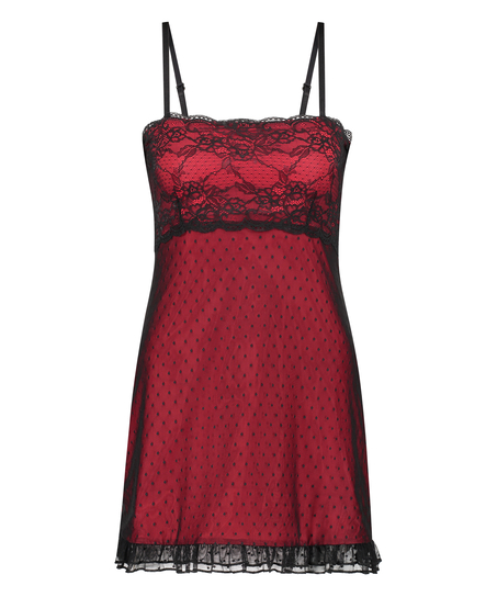 Camisón Bandeau, Rojo