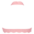 Sujetador bralette Halter Lace, Rosa