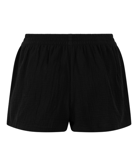 Short de muselina, Negro
