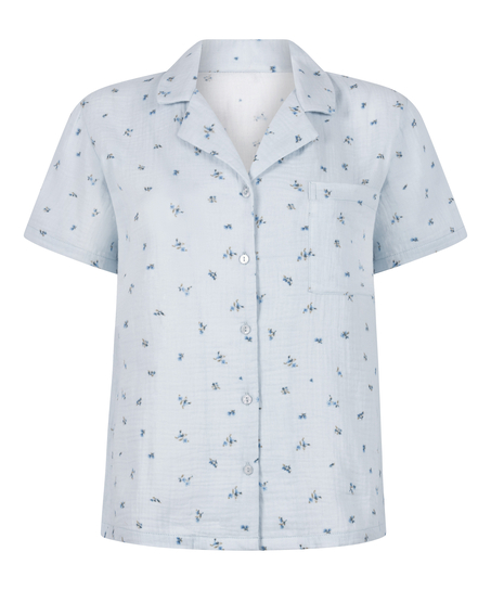 Chaqueta de muselina, Azul