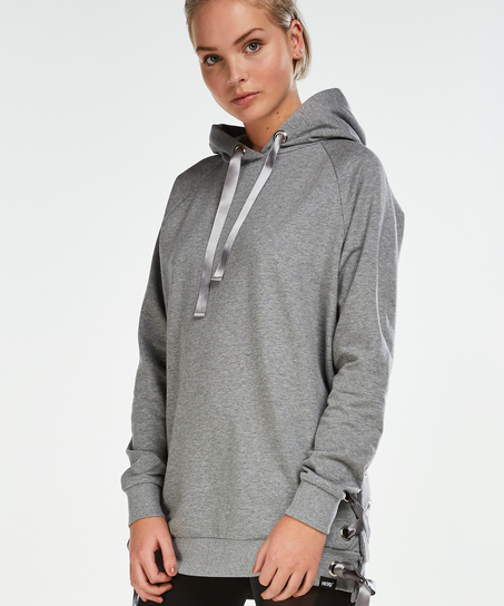 Sudadera acordanada de HKMX, Gris