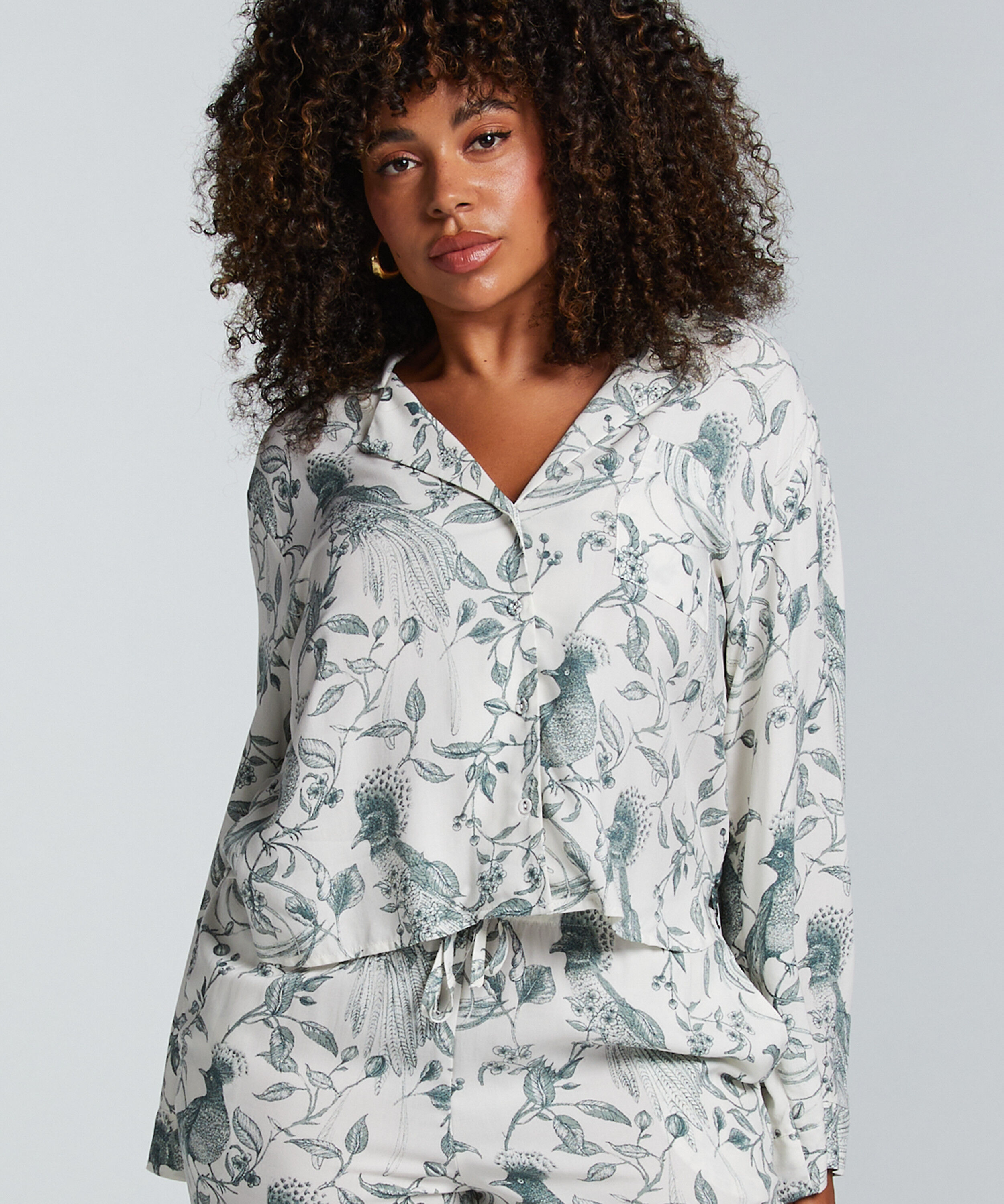 Top de pijama, Blanco