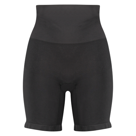 Pantalón pitillo de malla realzador reafirmante, Negro