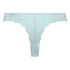 Invisible Tanga Lace Back, Azul