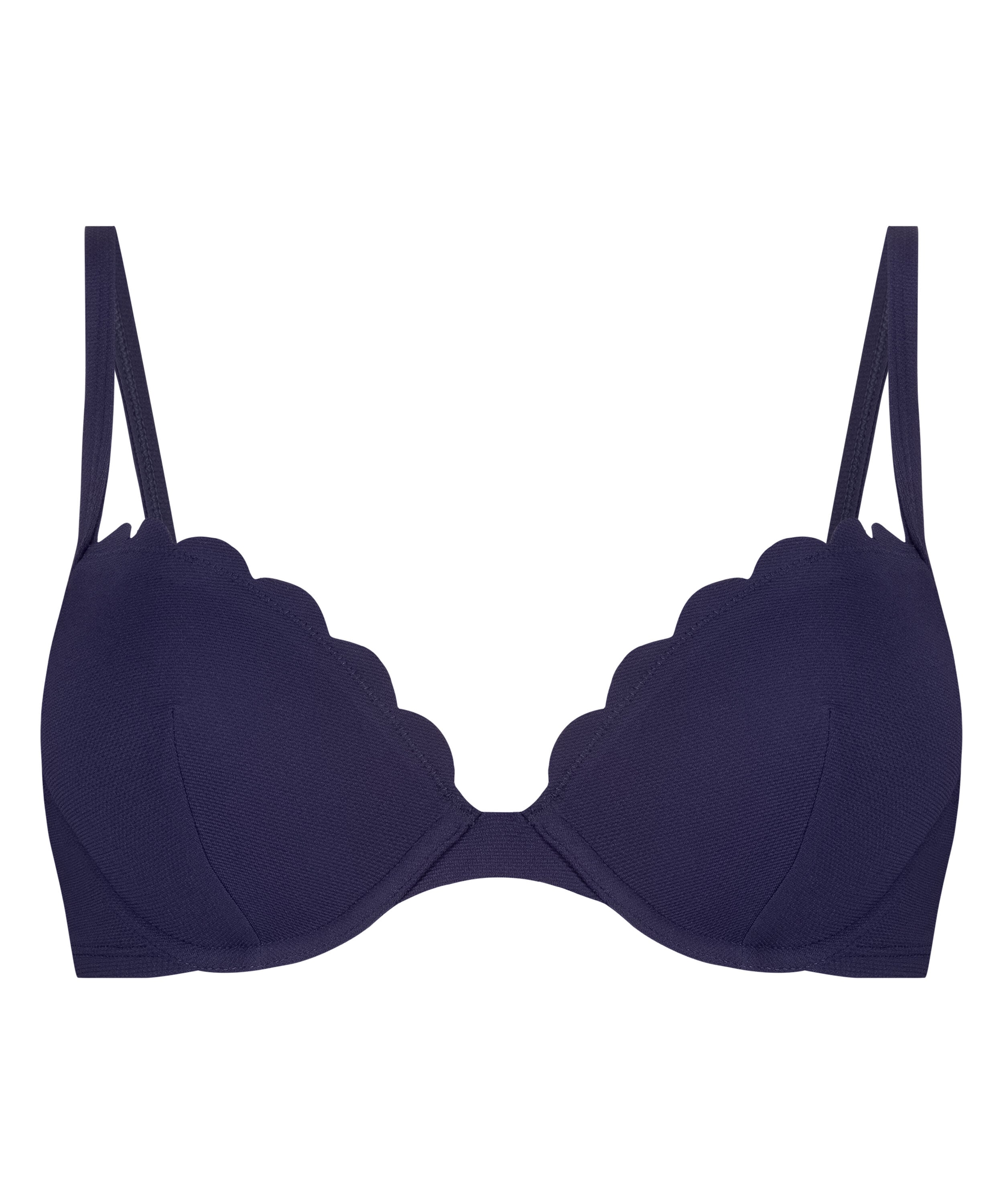 Top de bikini con aros preformado Scallop