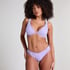 Braguita de Bikini Rio Scallop, Morado