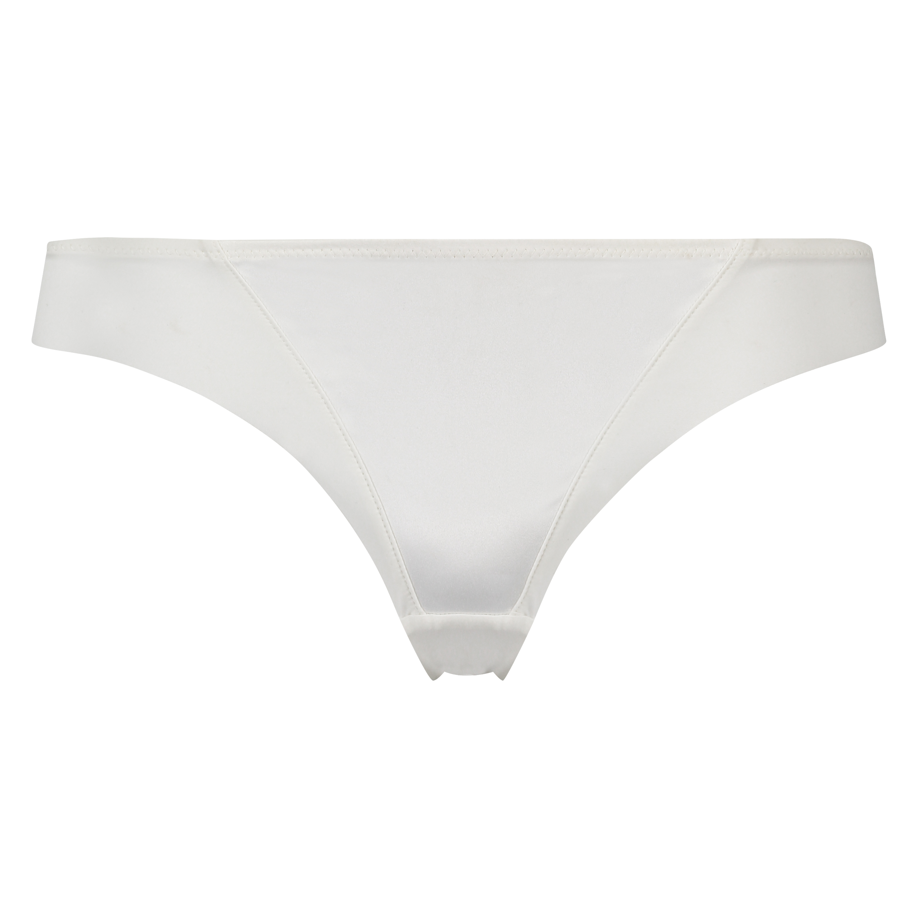 Tanga Satin fleece, Blanco, main