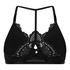 Bralette triangular Whitney, Negro