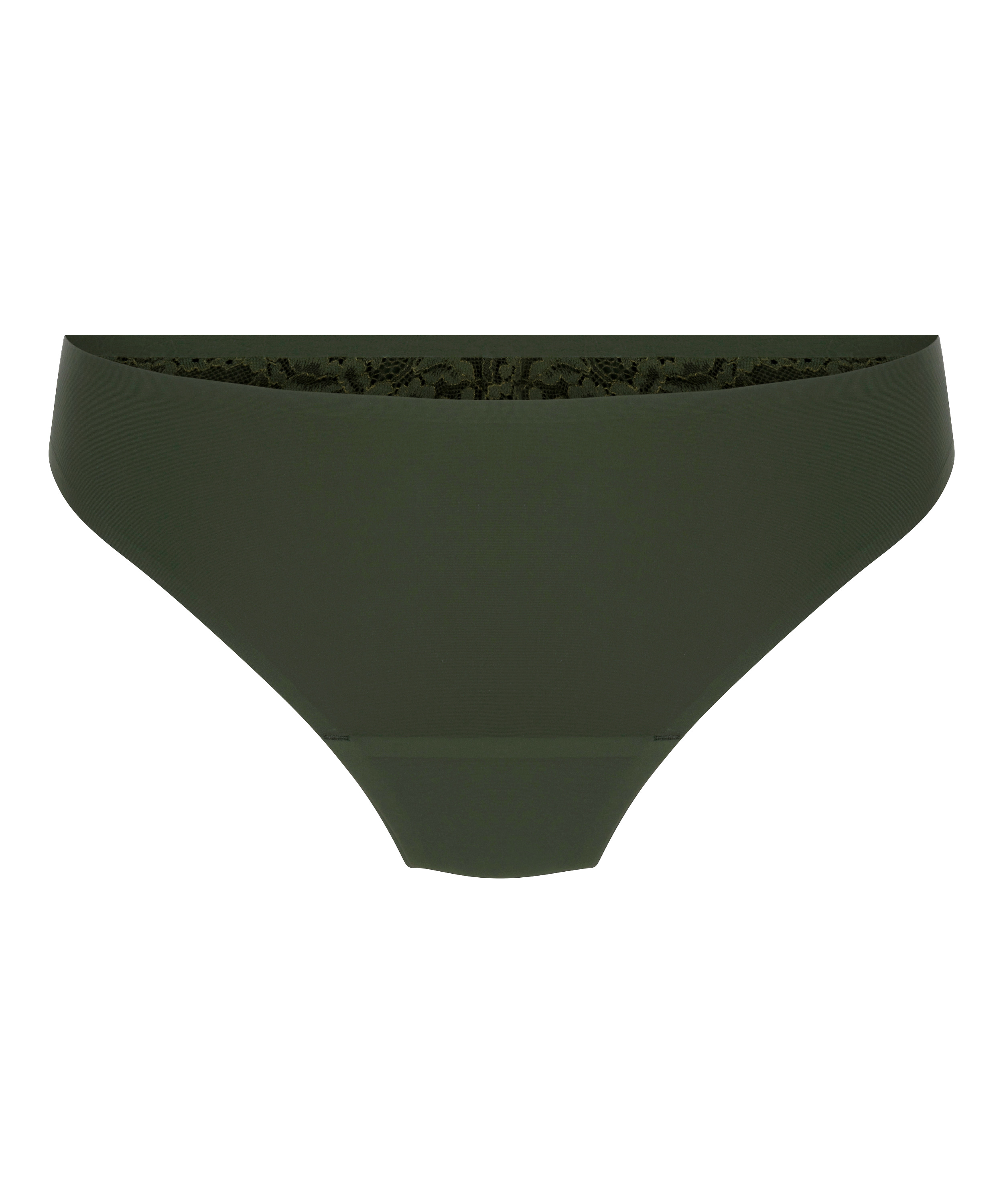 Invisible Tanga Lace Back, Verde, main