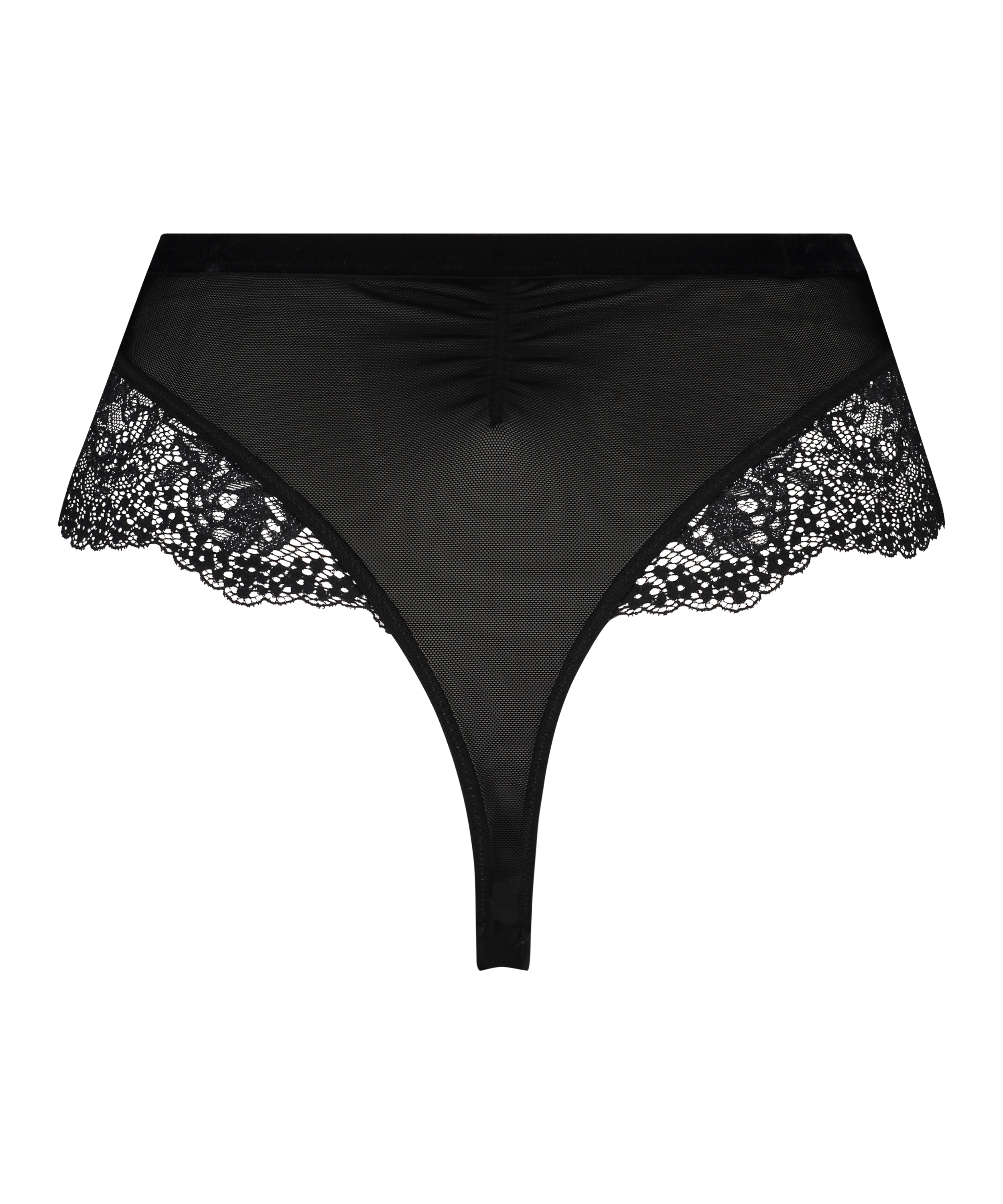 Tanga de corte algo Raine, Negro, main