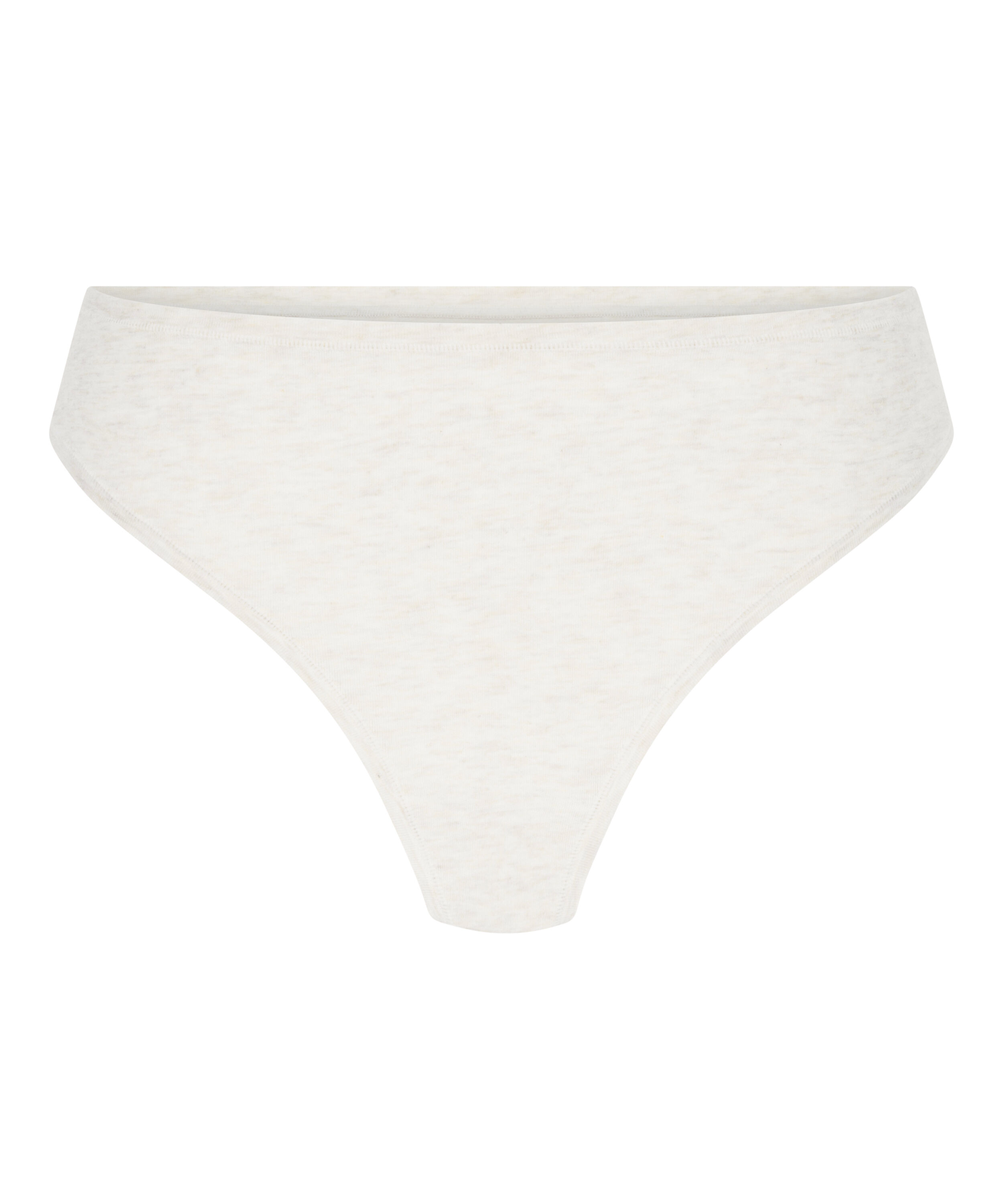 Tanga de algod&oacute;n suave, Beige