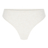 Tanga de algodón suave, Beige