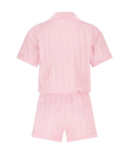 Conjunto de pijama Satin, Rosa