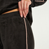 Pantalón de jogging de terciopelo, Negro