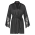Kimono Lace Satin, Negro