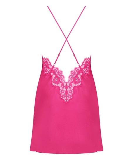 Vestido lencero Mya, Rosa