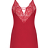 Vestido lencero Kaely, Rojo