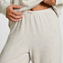 Pyjama Pant Loose Pointelle, Gris