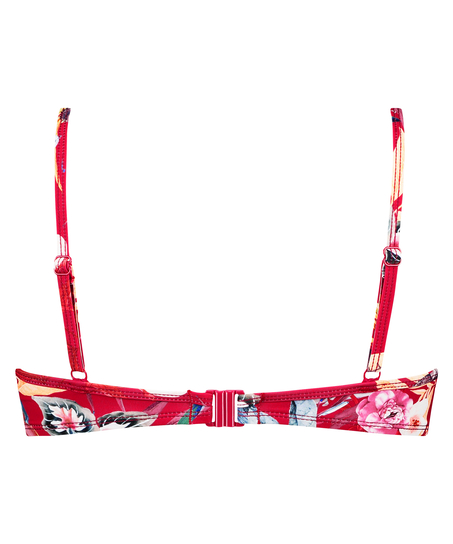 Top de bikini de aros preformado Giselle, Verde