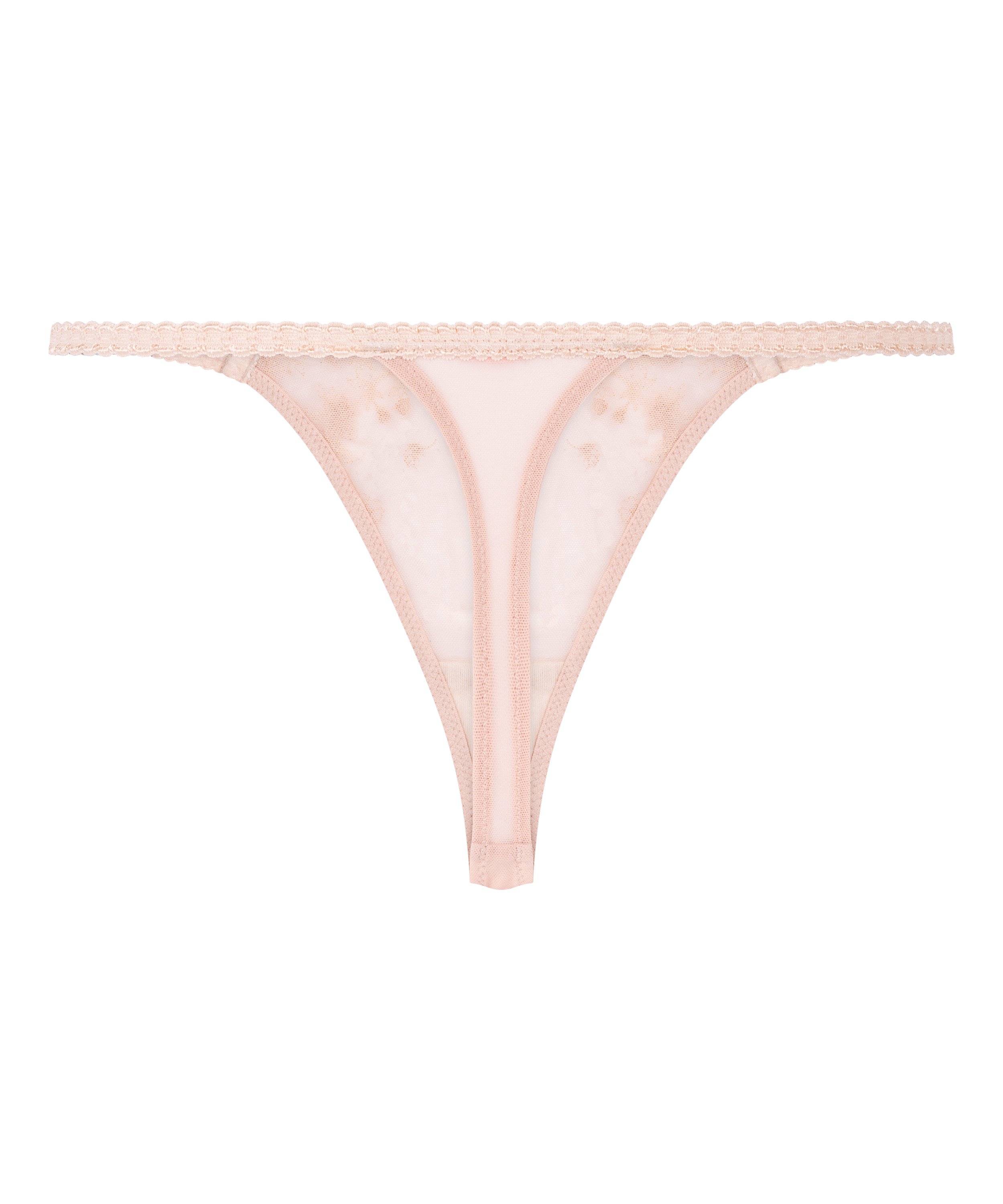 Tanga Chloe de tiro alto, Rosa, main