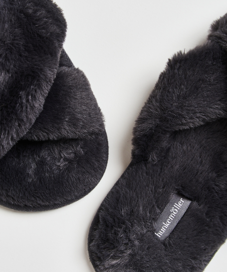 Zapatillas caseras Cross Straps, Gris