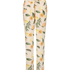 Pantalón de pijama tejido, Amarillo