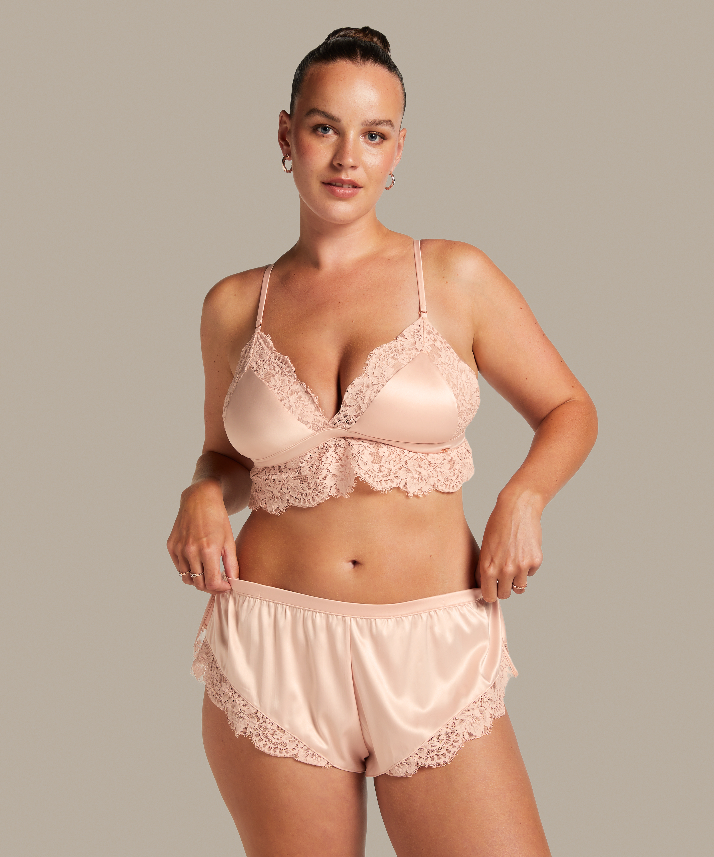 Bralette Valerie, Rosa, main