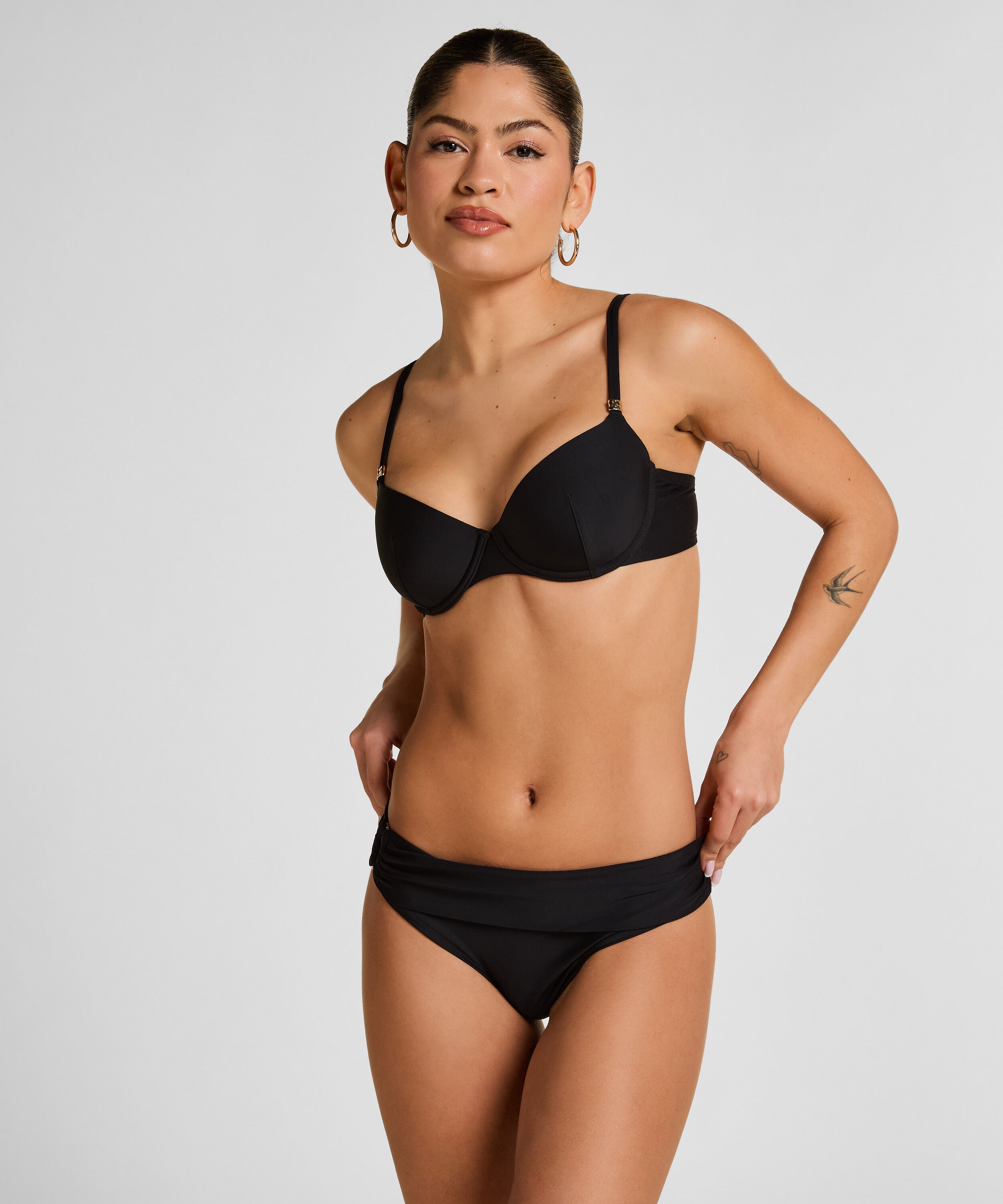 Braguita de bikini Luxe Rio, Negro