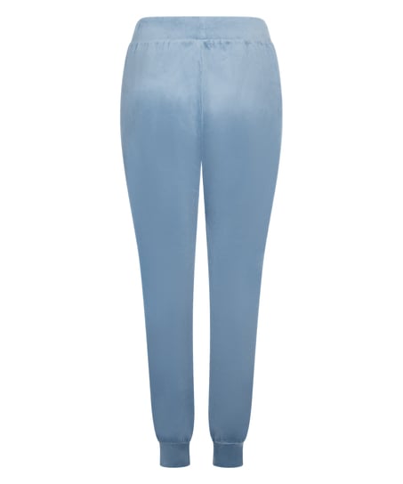 Pantalones de deporte Velours, Azul