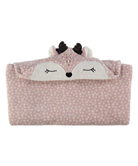 Manta para acurrucarse Reno, Rosa