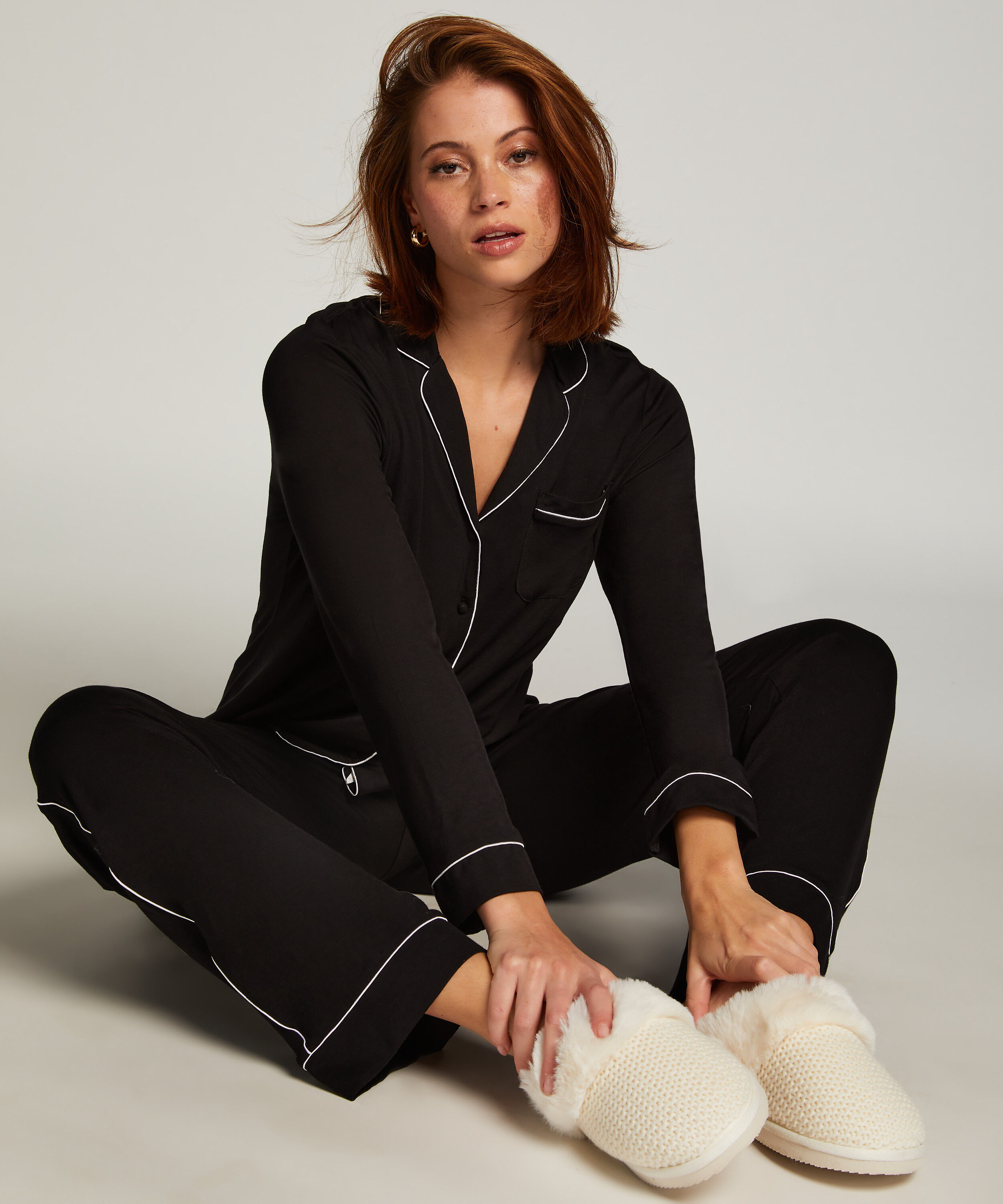 Pantal&oacute;n de jersey Essential, Negro