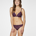 Sujetador push-up de aros preformado Theresa, Morado