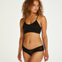 Bralette sin costuras Marine, Negro