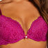 Sujetador push-up de aros preformado Rose, Morado