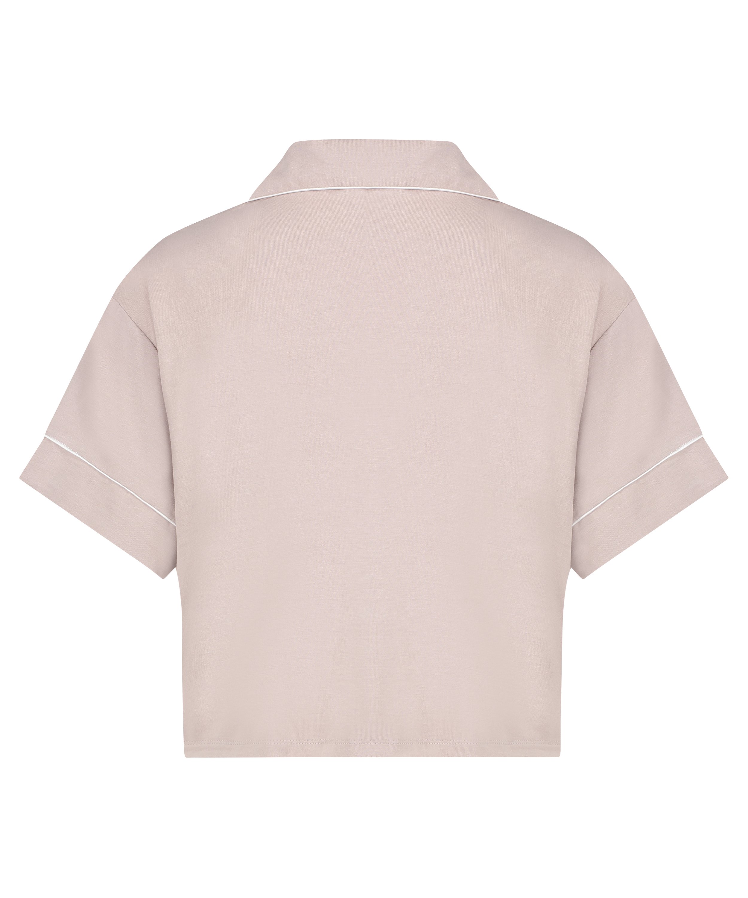 Chaqueta de manga corta de jersey Essential, Beige, main