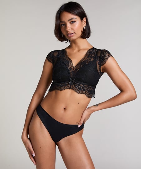 Bralette Daphne, Negro