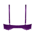 Sujetador de aros preformado de media copa Belladonna, Morado